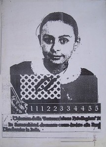 Mutazione scrittura, 1982 collage su tela cm. 70x 50         